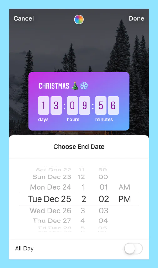 İnsanların size soru sorabilmesi veya şarkı gönderebilmesi için soru çıkartması ekleyebilirsiniz