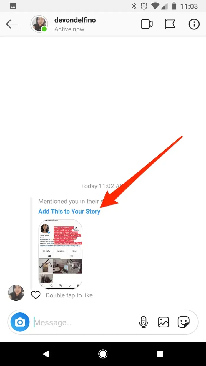 Instagram Hikayesini Kendi Hikayenizde Paylaşma veya Mesaj Olarak Gönderme