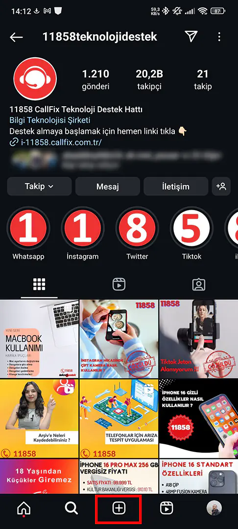 Android ve iPhone Uygulaması Üzerinden Instagram İşbirliği Nasıl Yapılır