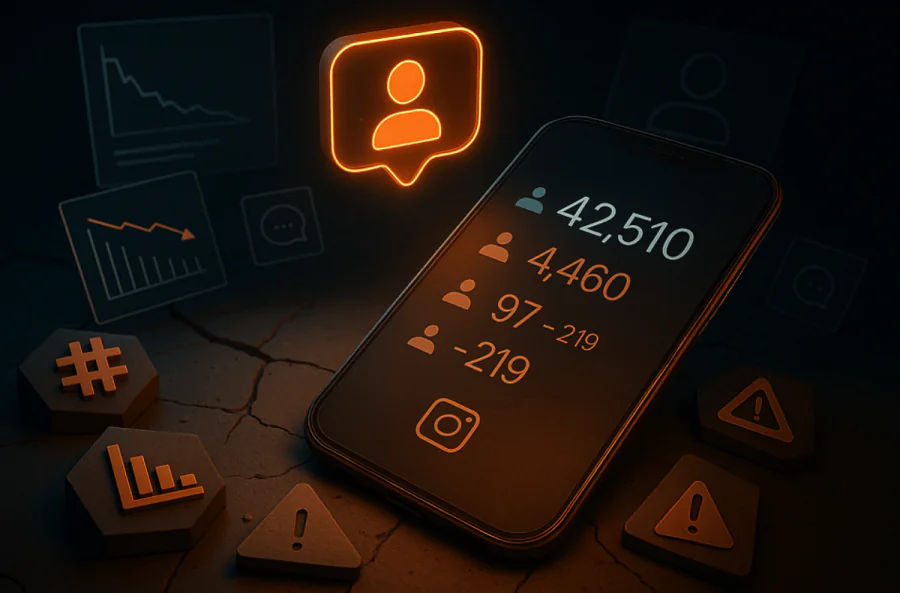 Instagram Takipçi Sayısının Sebepsizce Neden Düşer