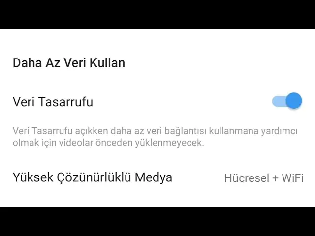Instagram Veri Kullanımını Sınırlama