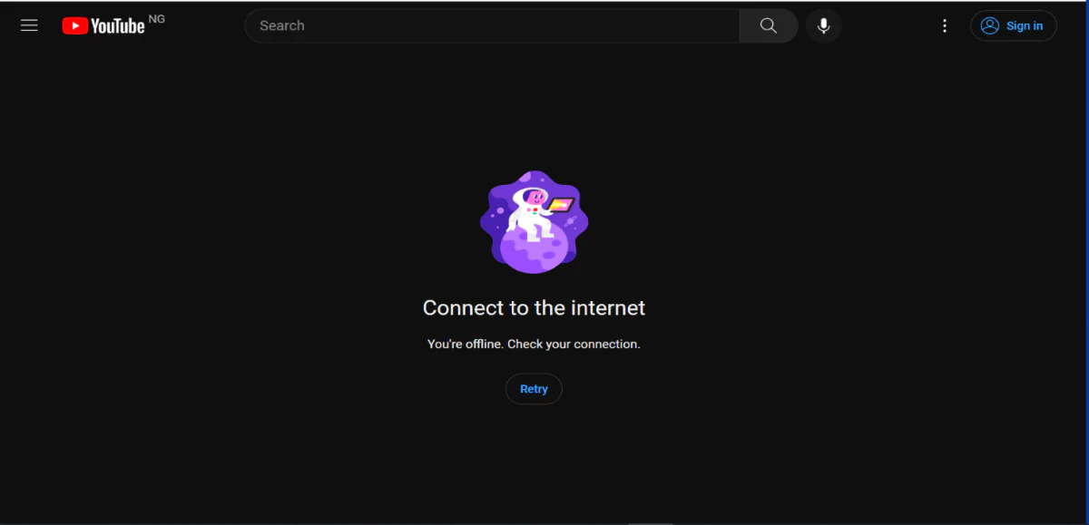 İnternet bağlantısını temsil eden sembolik görsel