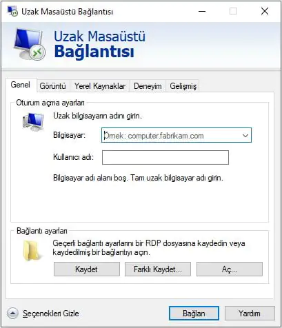 İş Yerindeki Bilgisayara Evden Erişmek 06