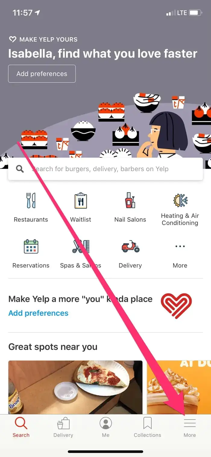 Yelp'e İşletme Ekleme
