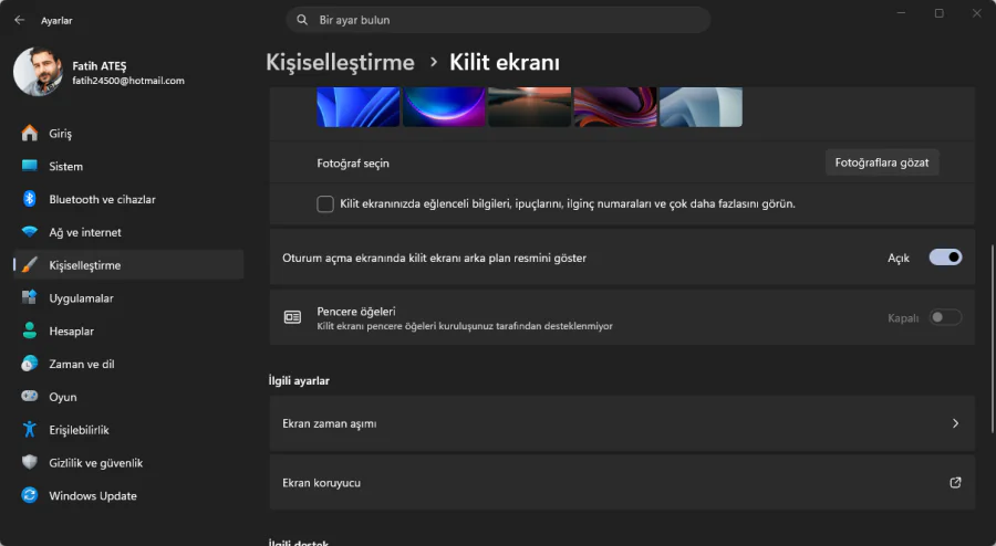 Windows 11 Reklam Engelleme