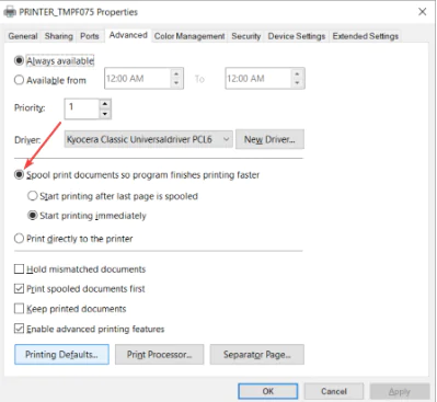 Kyocera'da Bellek Ayırma Hatası