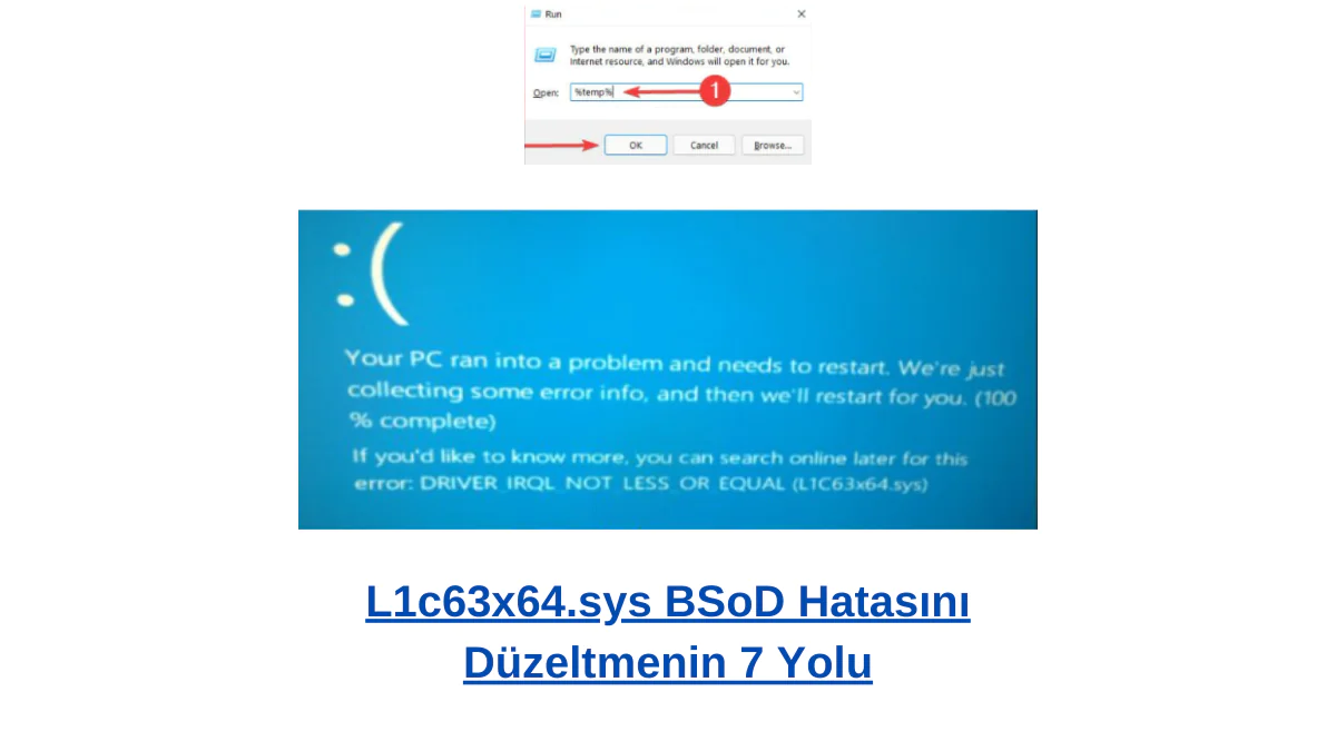 L1c63x64.sys BSoD Hatası Hakkında