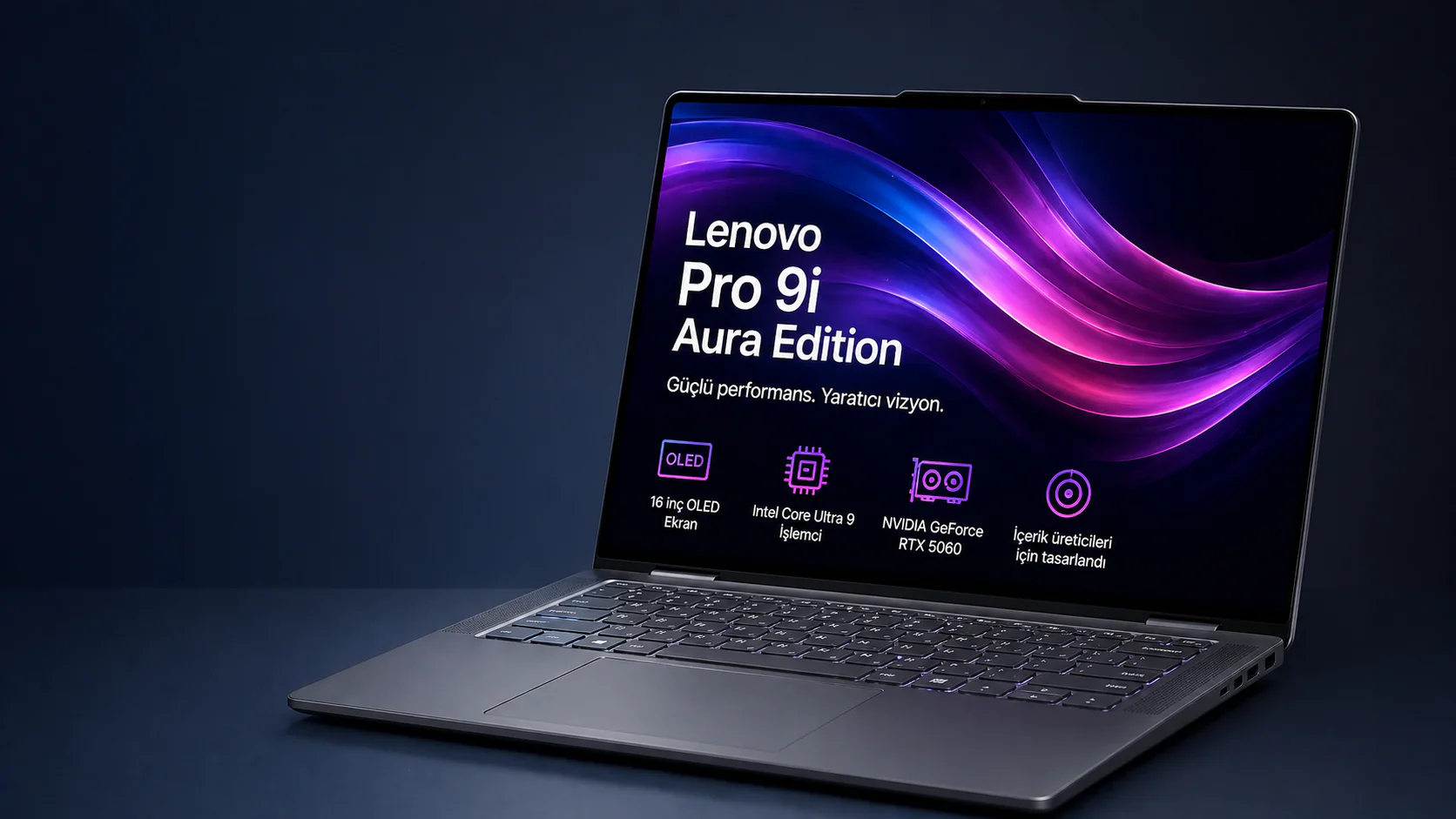 Lenovo Pro 9i Aura Edition İnceleme için OLED ekranlı dizüstü bilgisayar