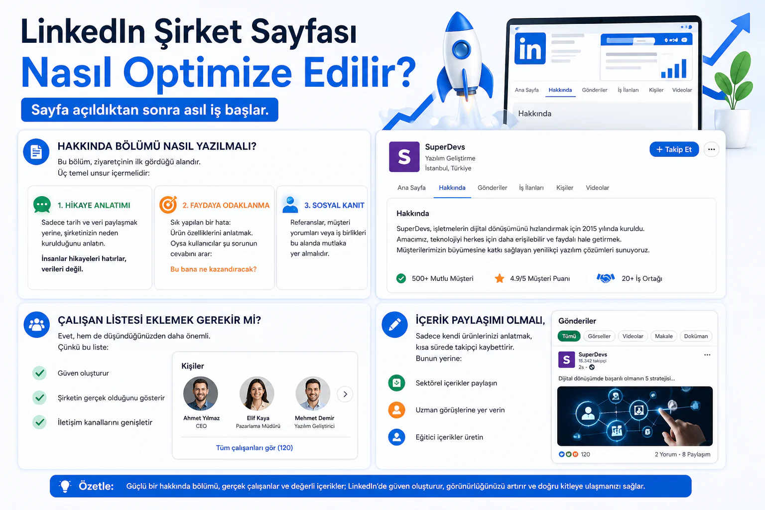 LinkedIn Şirket Sayfası
