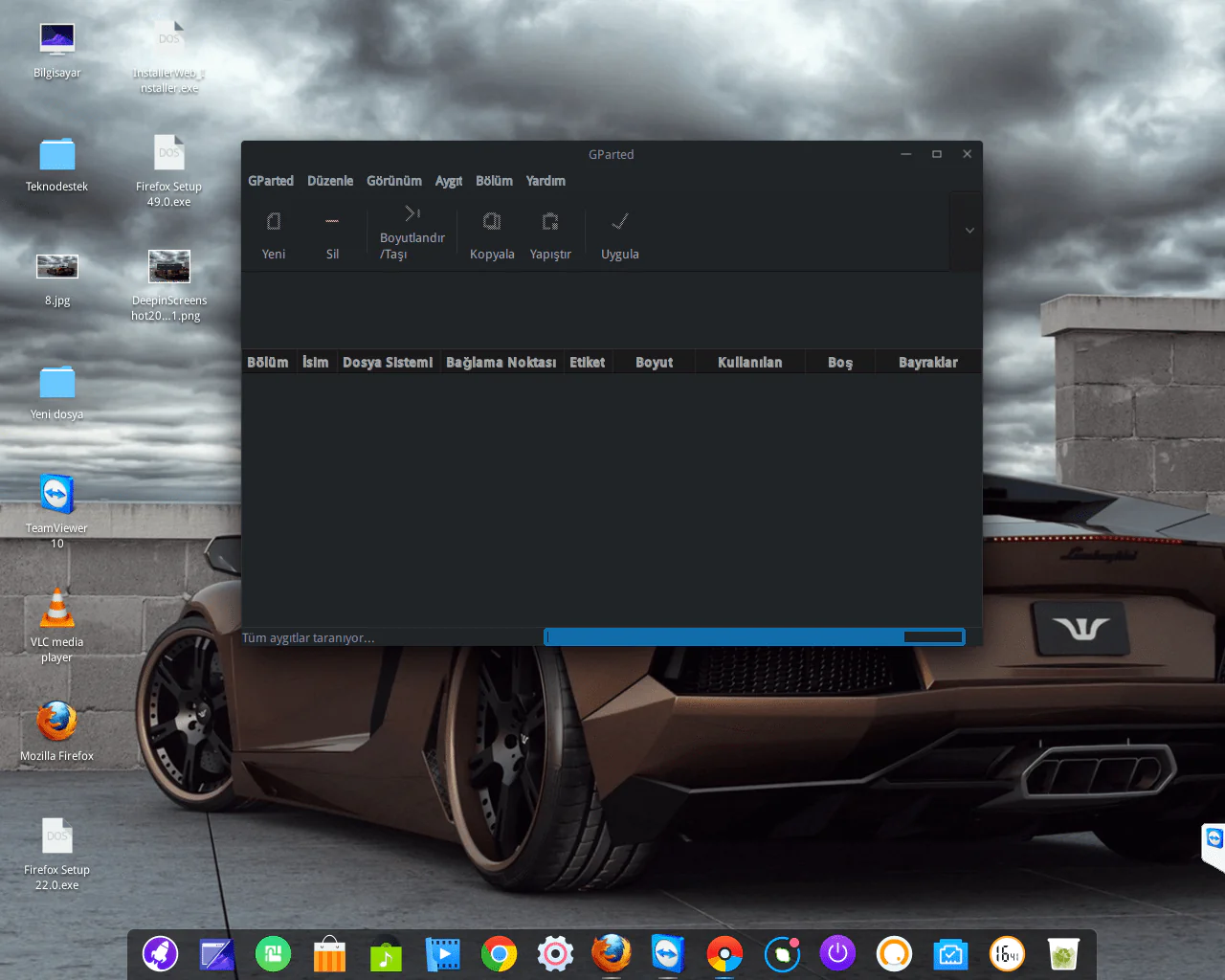 ‘Linux Deepin’ Disk Bölme ve Biçimlendirme (Resimli Anlatım)