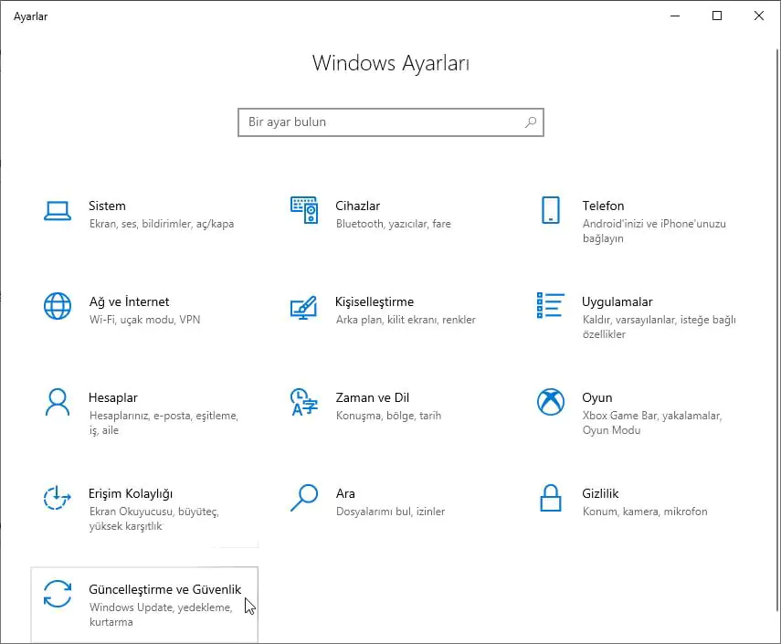 Windows 10 21H1 Güncelleme Rehberi