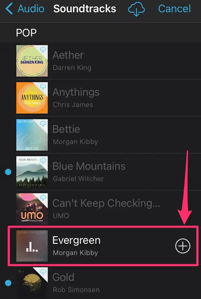 Mobil Cihazda veya Bilgisayarda iMovie Projesine Müzik Ekleme