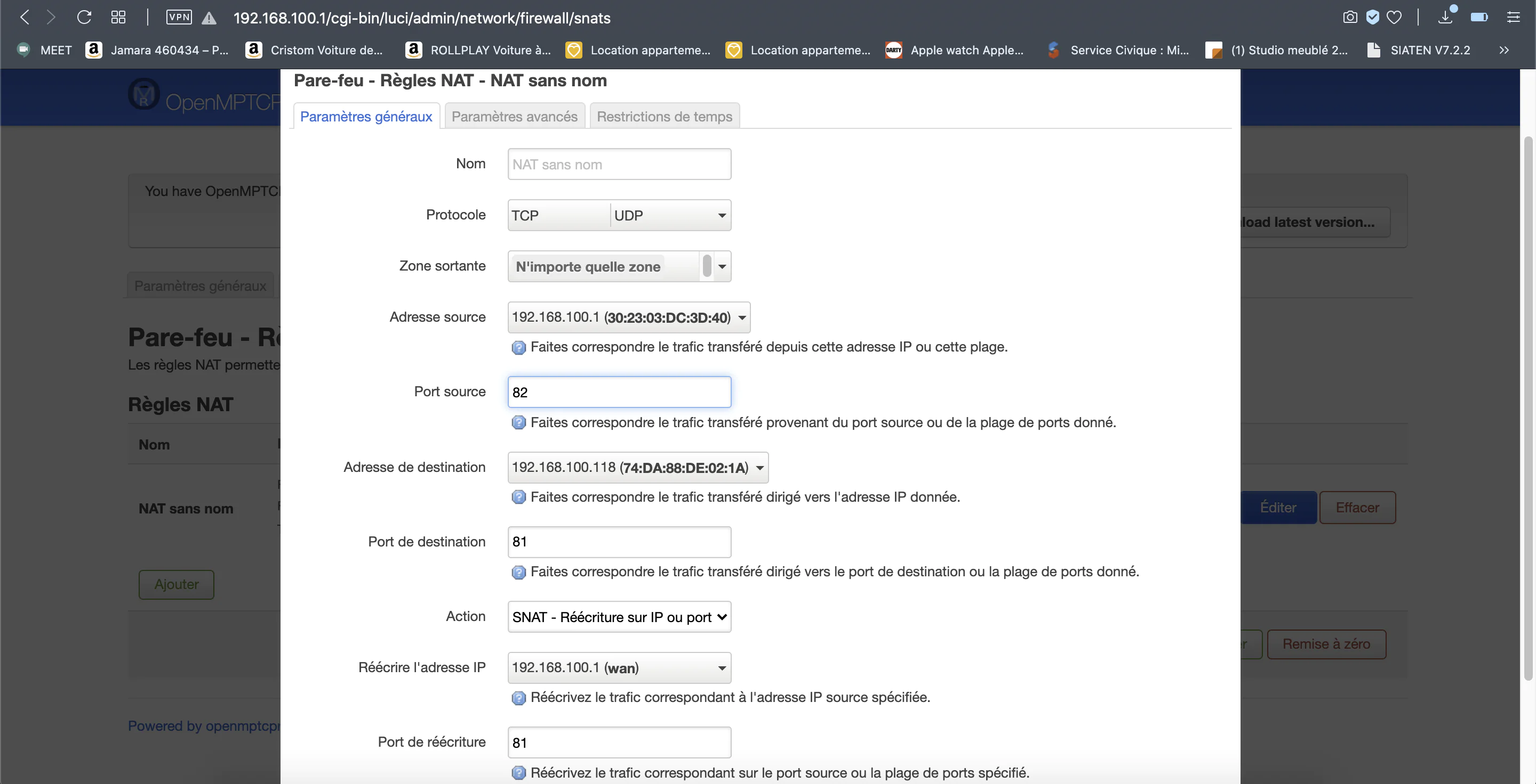 Modem arayüzüne giriş ekranı ve yönlendirme sorunu çözüm önerisi.