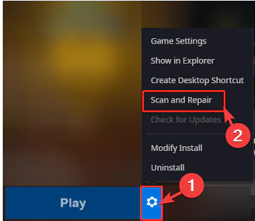 Geliştirici Hatası 5433