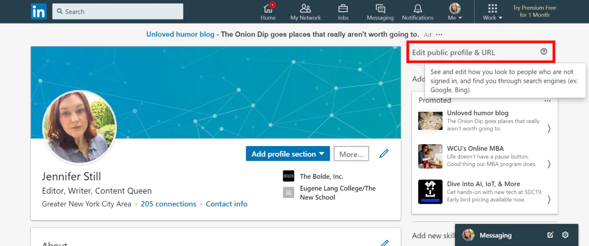 LinkedIn Profil Resminizi Gizleme