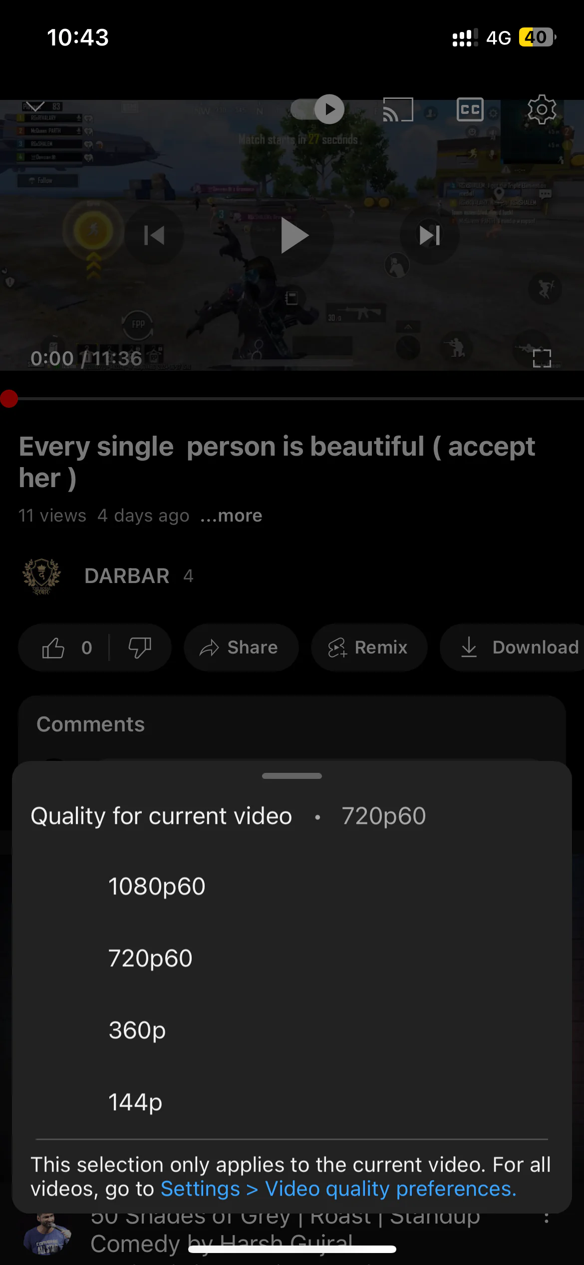1080P60 Videolarda Telefon Kasıyor Sorunu