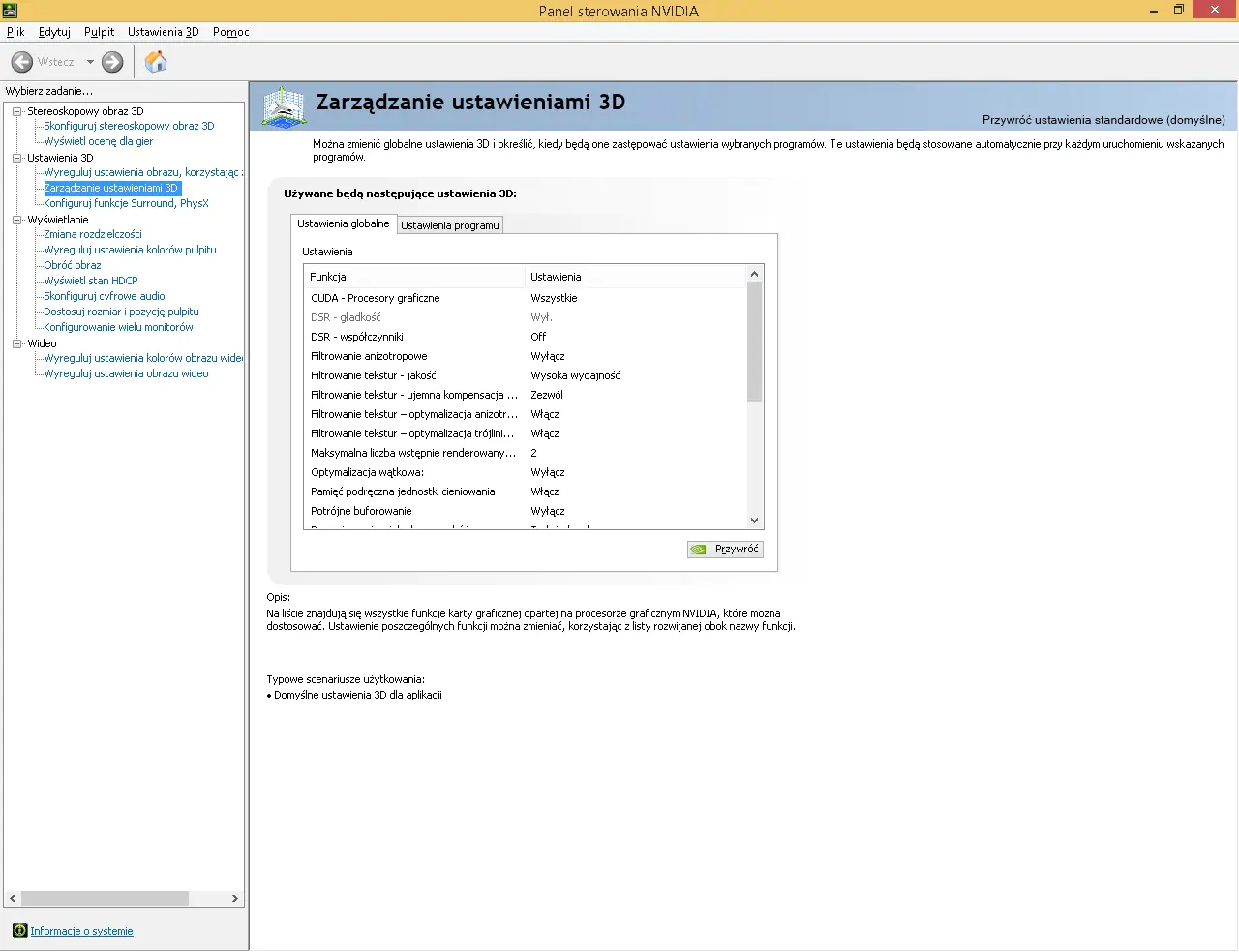 CS: GO için Nvidia Denetim Masası'nda FPS artırma ayarları yapılırken ekran görüntüsü.