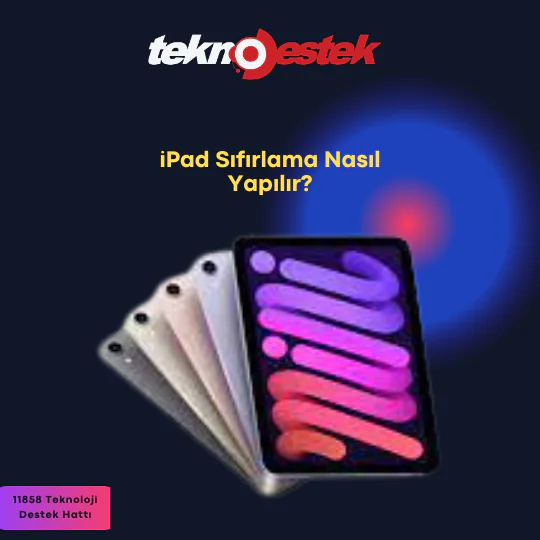 İpad sıfırlama