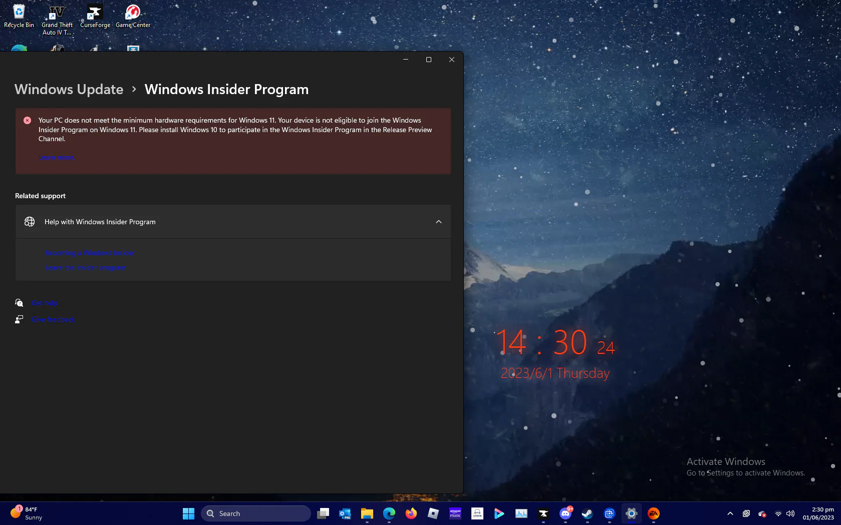 Offline Insider Enroll Kapatma