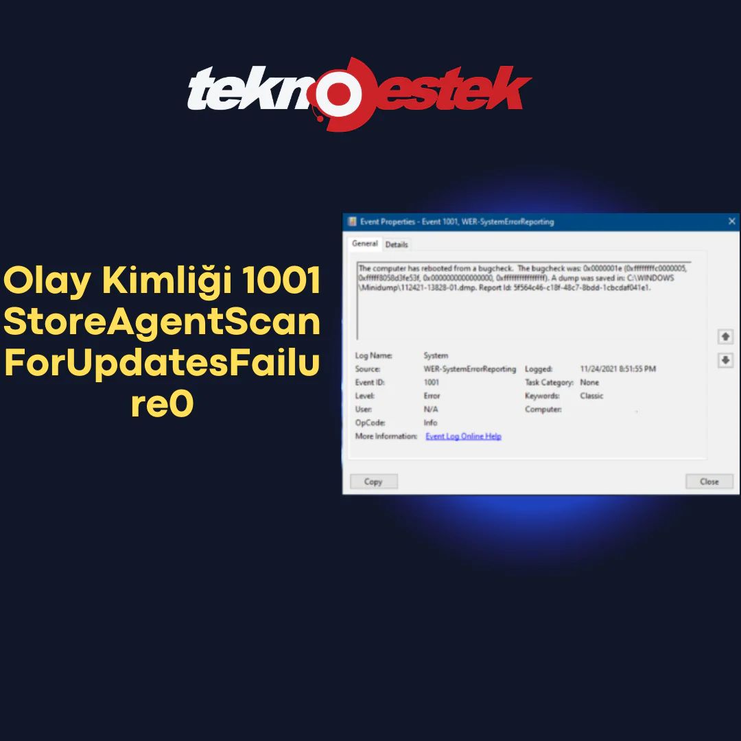 1001 olay kimlik hatası