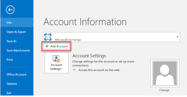 Outlook hesap ekleme hakkında