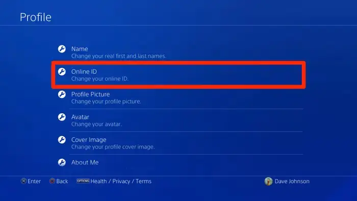 PlayStation Network Kullanıcı Adı Değiştirme