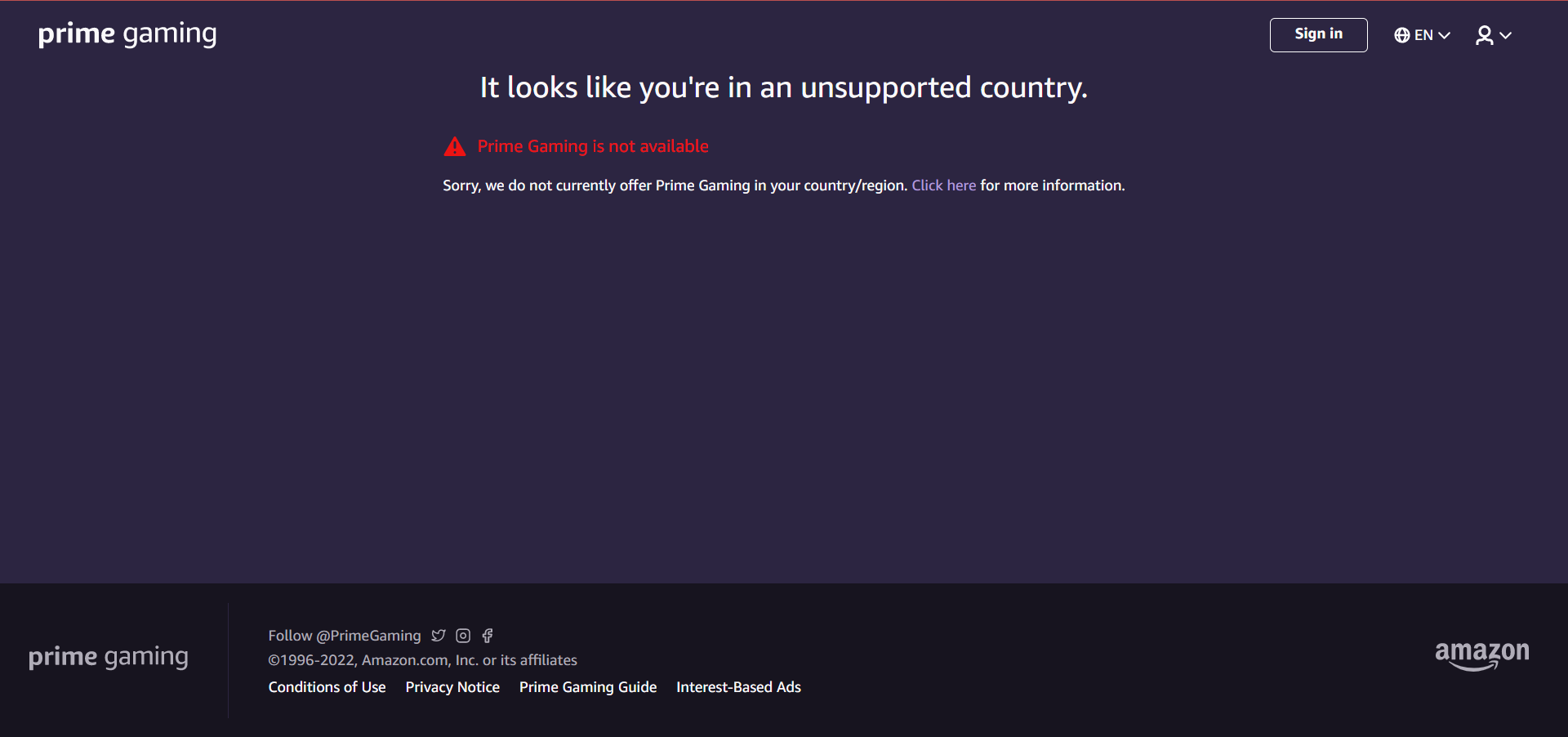 Prime Gaming Etkinleştirilemiyor Sorunu