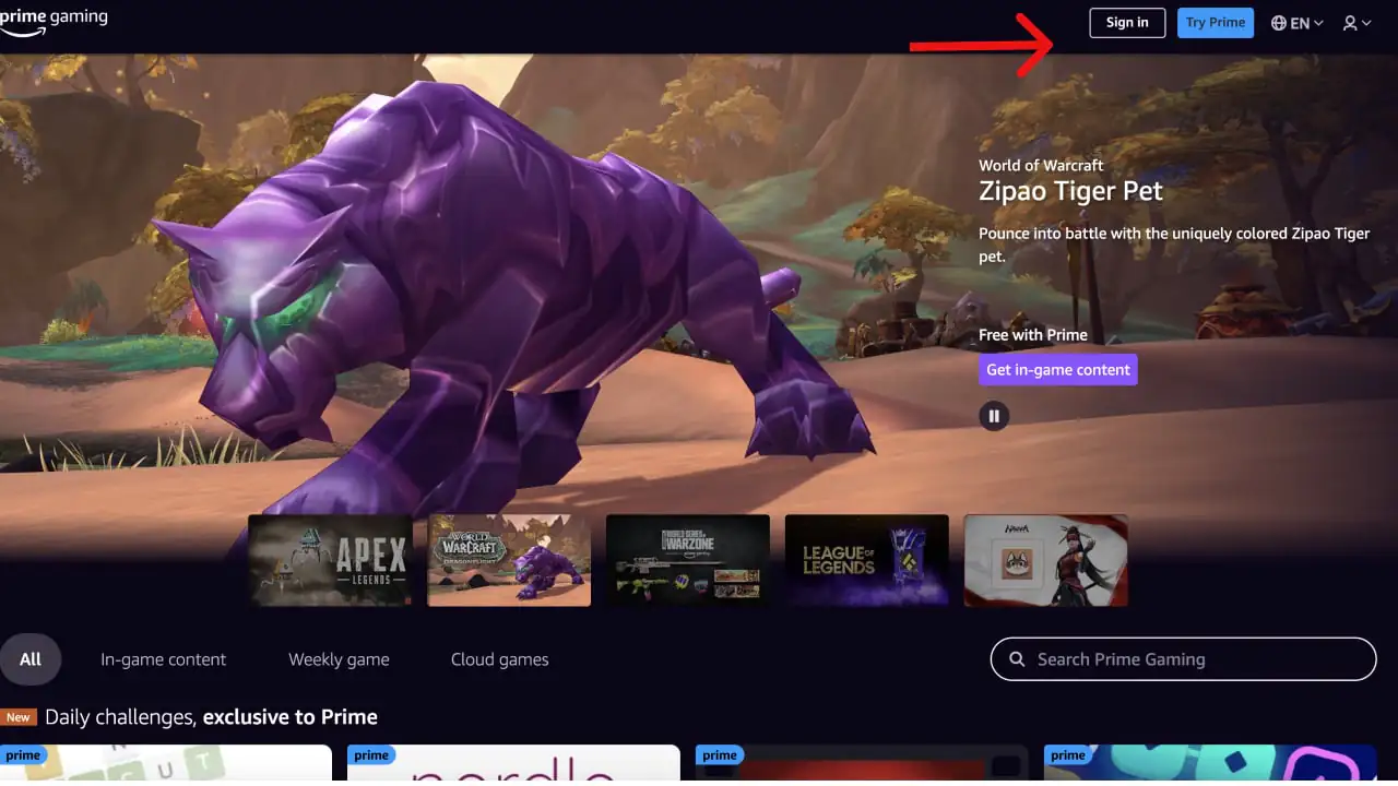 Prime Gaming Etkinleştirilemiyor Sorunu