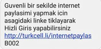 Turkcell Hızlı Giriş