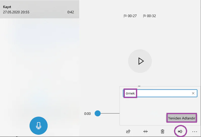 Bilgisayarda ses kaydı