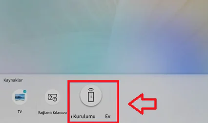 Evrensel Kumanda Kurulumu