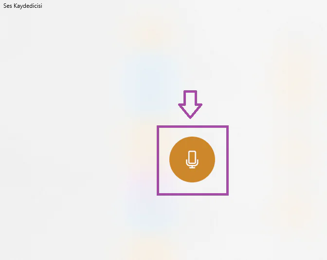 Bilgisayarda ses kaydı alma adımları