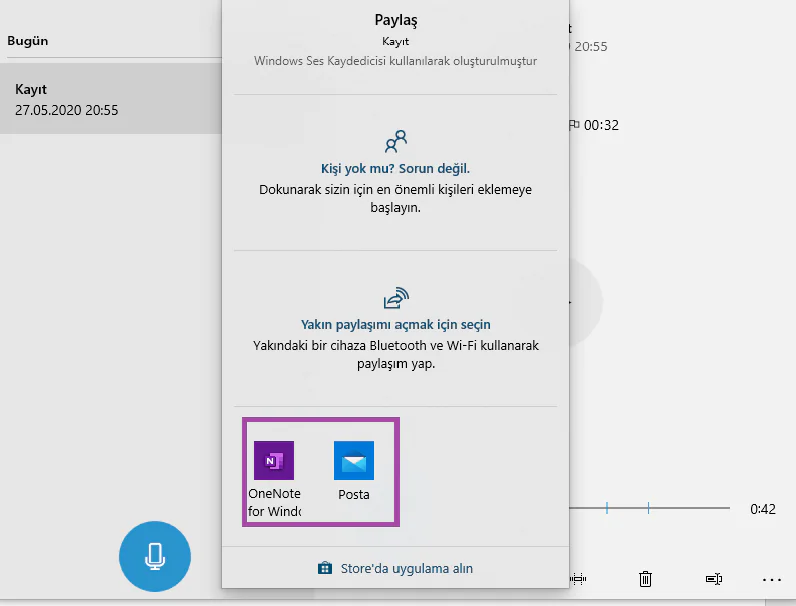 Bilgisayarda ses kaydı alma adımları