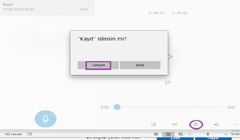 Bilgisayarda ses kaydı