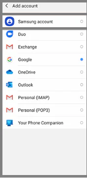 Hesaplar ve yedekleme