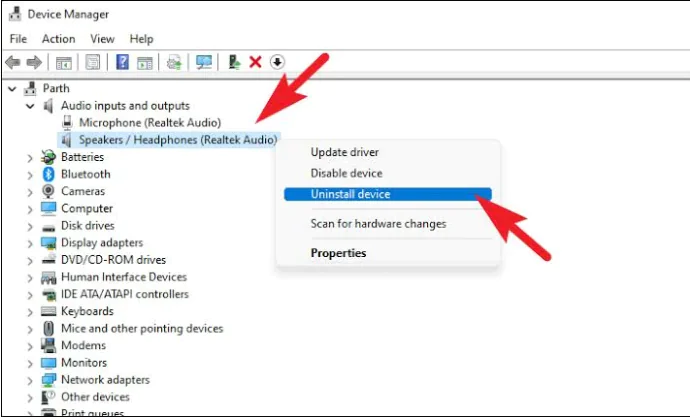 Realtek Ses Konsolu Mağazada görülmüyor