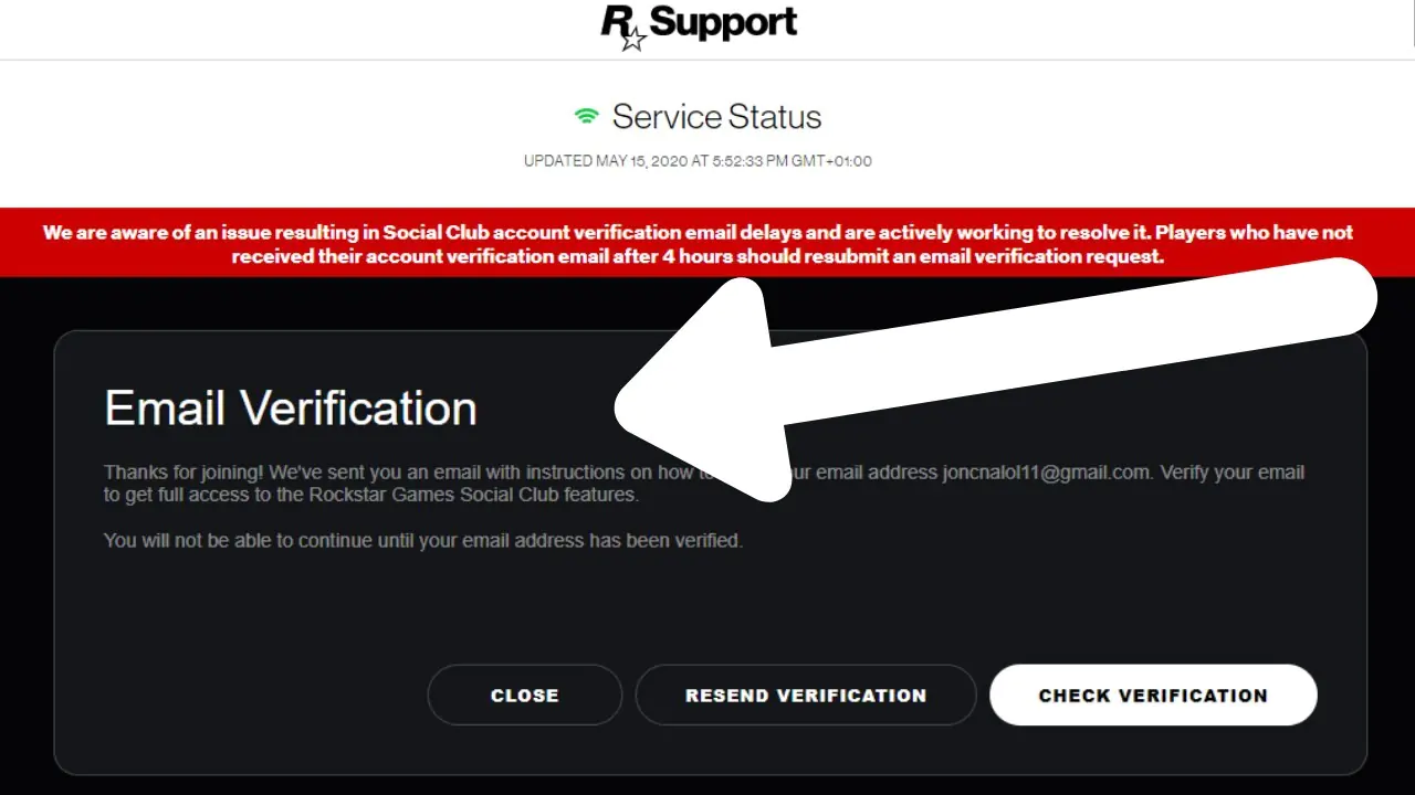 Rockstar e-posta doğrulama sitesinin açılmama sorununu çözmeye yönelik adımlar ve öneriler.