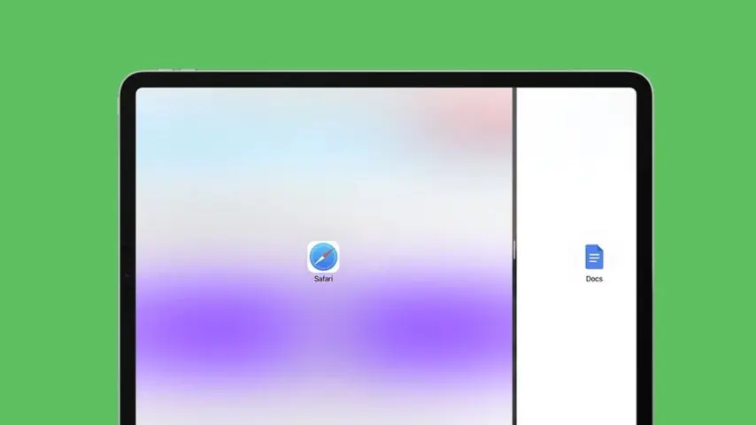 iPad Ekran Bölme Adımları