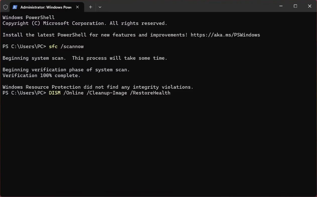 Terminal Komutları ile Windows Hızlandırma