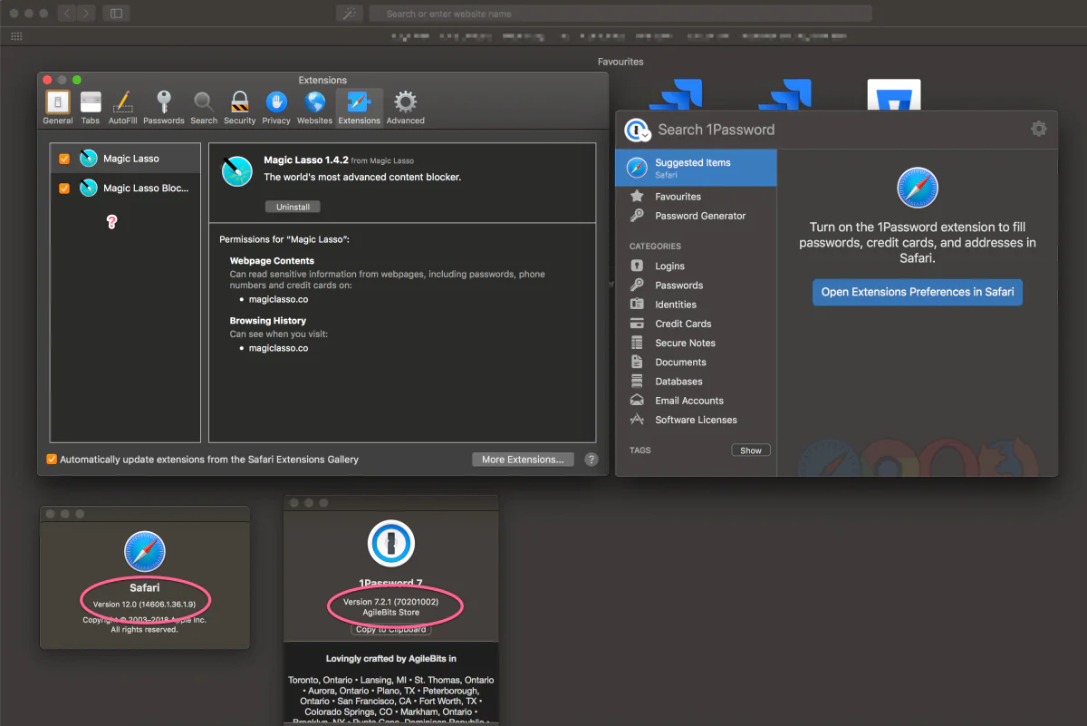 Safari Uzantılarıyla Reklam Savaşı adlı yazıya görsel destek.