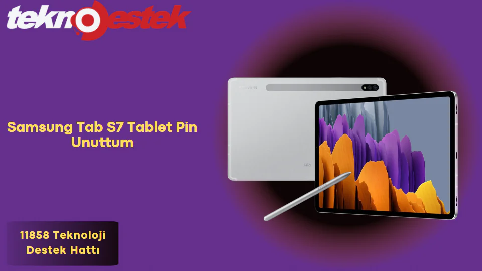 Pin Unuttum tablet kurtarma