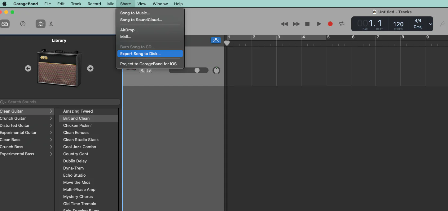 Garageband Uygulamasında Alınan Kayıt Nasıl Ses Kaydına Çevrilir