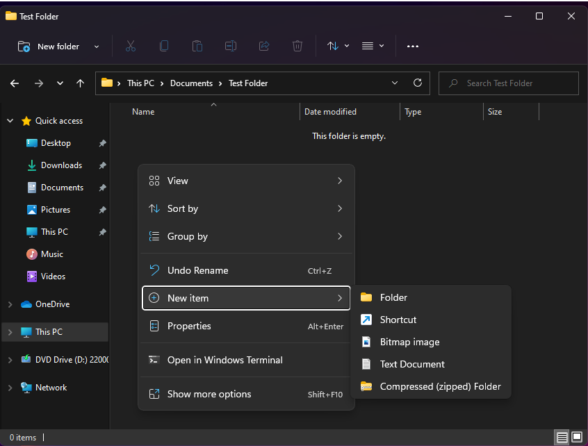 Windows 11'de Yeni BMP Dosyası Nasıl Oluşturulur?