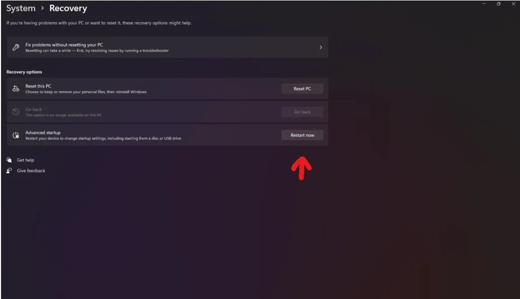 Windows 11'de Güvenli Modda Önyükleme