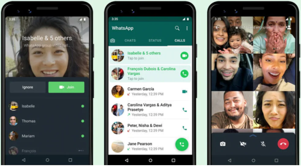 WhatsApp Cevapsız Grup Çağrılarına Nasıl Katılabilirsiniz