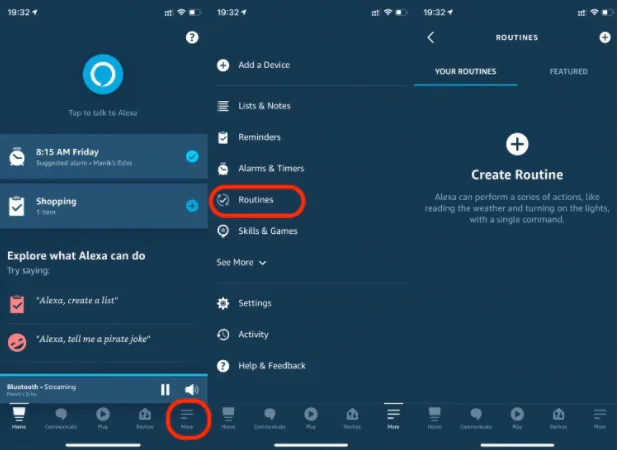 Alexa Rutinleri Nasıl Ayarlanır
