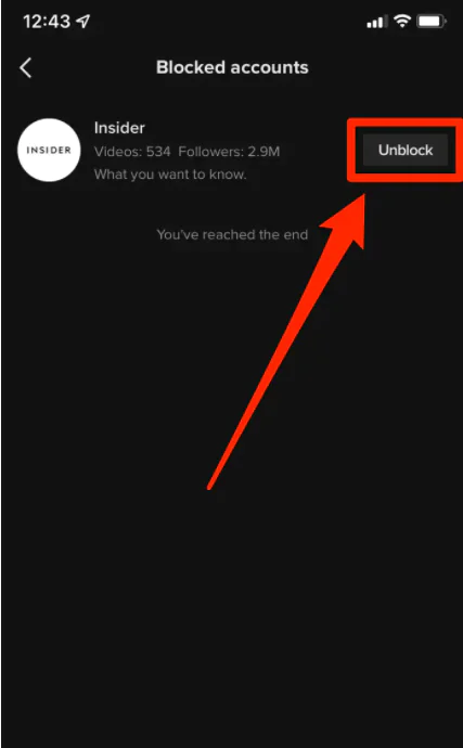 TikTok Biri Nasıl Engellenir Veya Engeli Kaldırılır