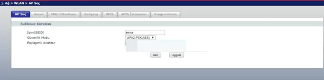 ZyXEL WAP3205v3 Router Kurulumu