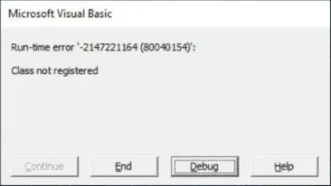 VBA Hatası Hakkında
