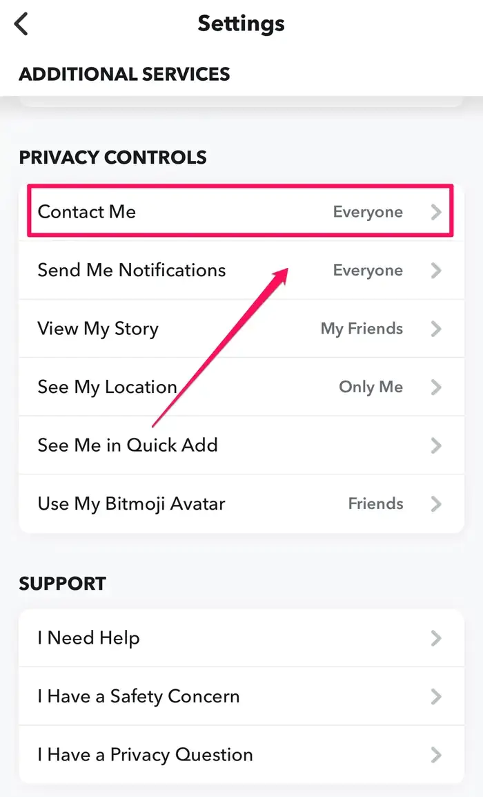Snapchat Spam Engelleme